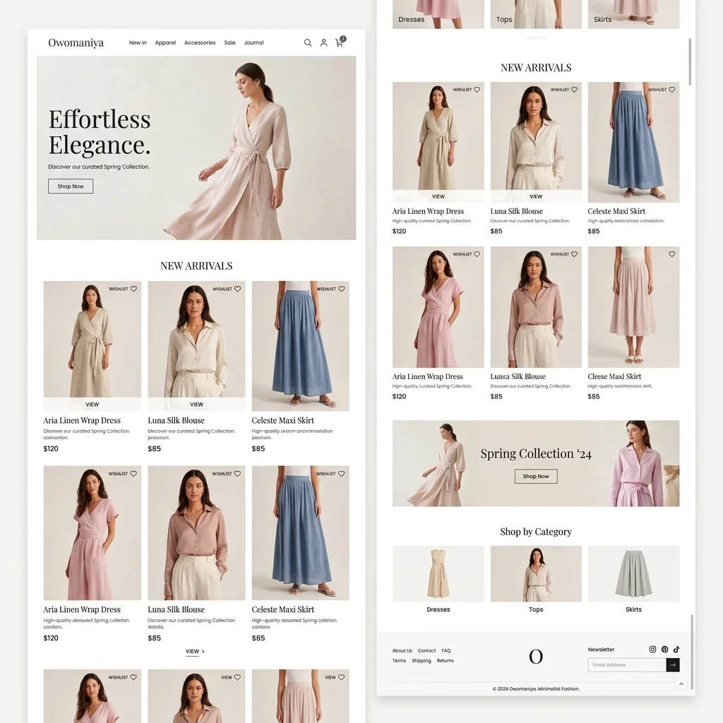 Owomaniya E-Commerce Platform